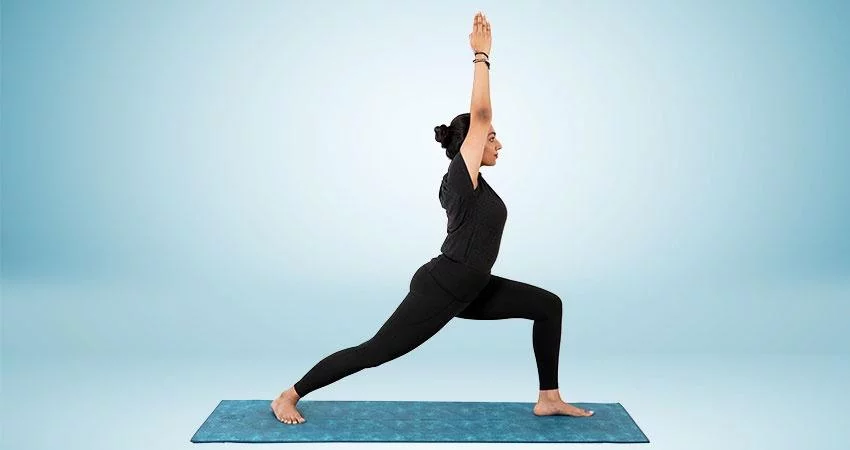 Warrior 1 Pose - Veerabhadrasana 1